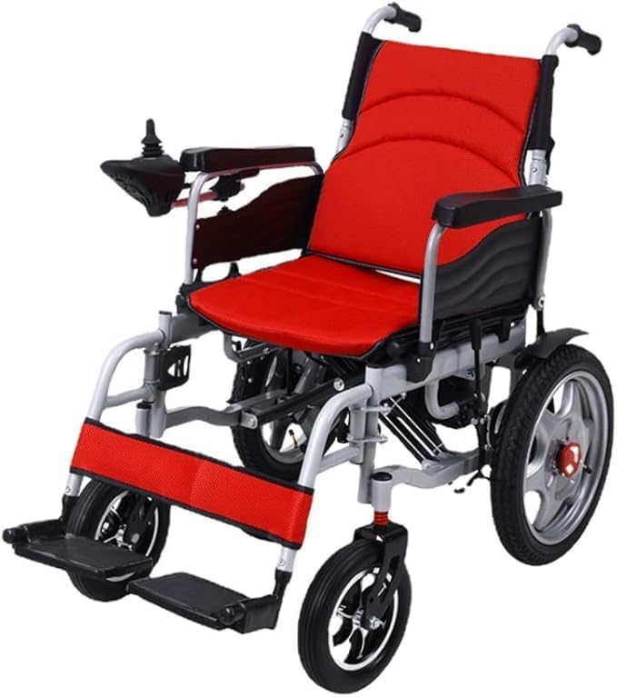 Electric Wheelchair, Foldable, Lightweight, Fully Automatic, Smart Wheelchair, Multi-functional Scooter for Disabled People