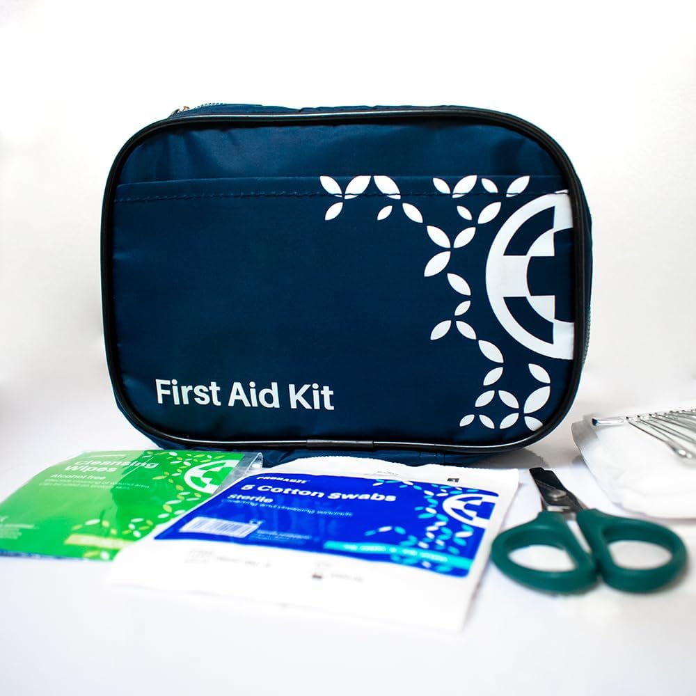 Handy First Aid Kit. 24 items, Navy Blue