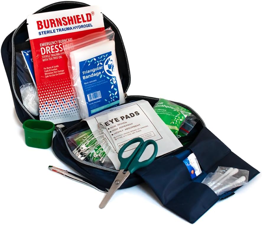 Handy First Aid Kit. 24 items, Navy Blue