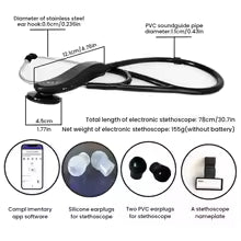 Medical Bluetooth Digital Stethoscope Wireless Intelligent Stethoscope Estetoscopio