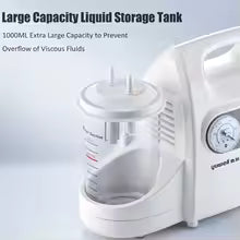 7E-C Electric Suction Machine Power 1000ml Capacity Low Noise ≤60dB for Home Care Hospitals Emergency Rooms 1 sold