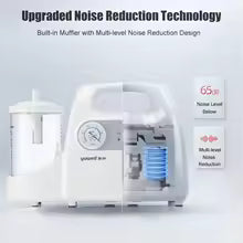 7E-C Electric Suction Machine Power 1000ml Capacity Low Noise ≤60dB for Home Care Hospitals Emergency Rooms 1 sold