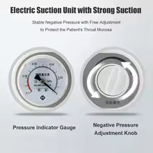 7E-C Electric Suction Machine Power 1000ml Capacity Low Noise ≤60dB for Home Care Hospitals Emergency Rooms 1 sold