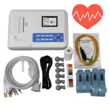 CONTEC ECG300G Digital 3 Channel 12 Leads ECG/EKG Machine Electrocardiograph